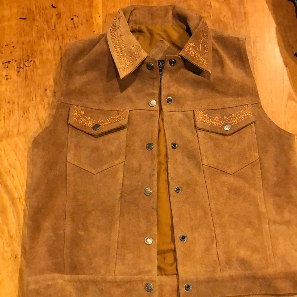 Real Leather vest